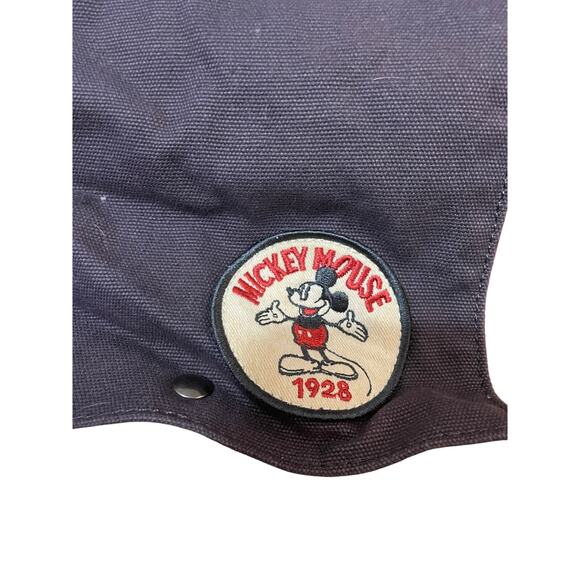 Disney X Junk Food Red‎ Blue Mickey Mouse Canvas Cotton Drawstring Backpack - Picture 6 of 8